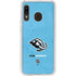 NHL Utah Mammoth Distressed Blue Galaxy A20 Clear Case